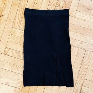 Abercrombie Ribbed Knit Midi Skirt